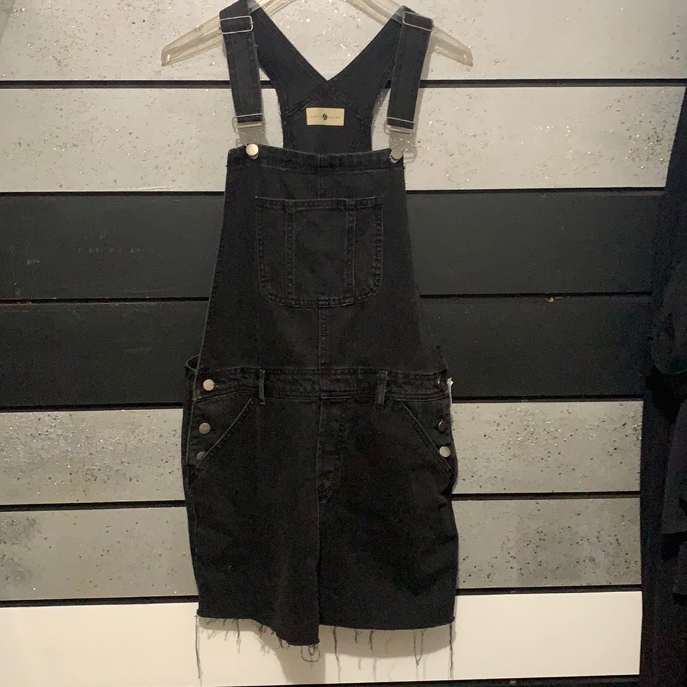 Mahón rompers black